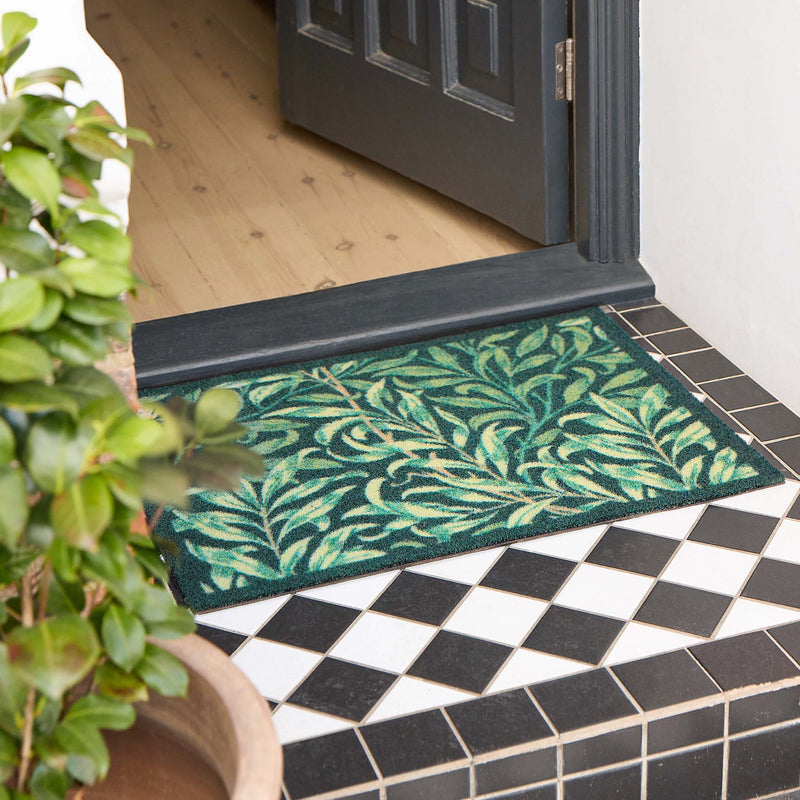 Willow Bough Green Outdoor Doormat