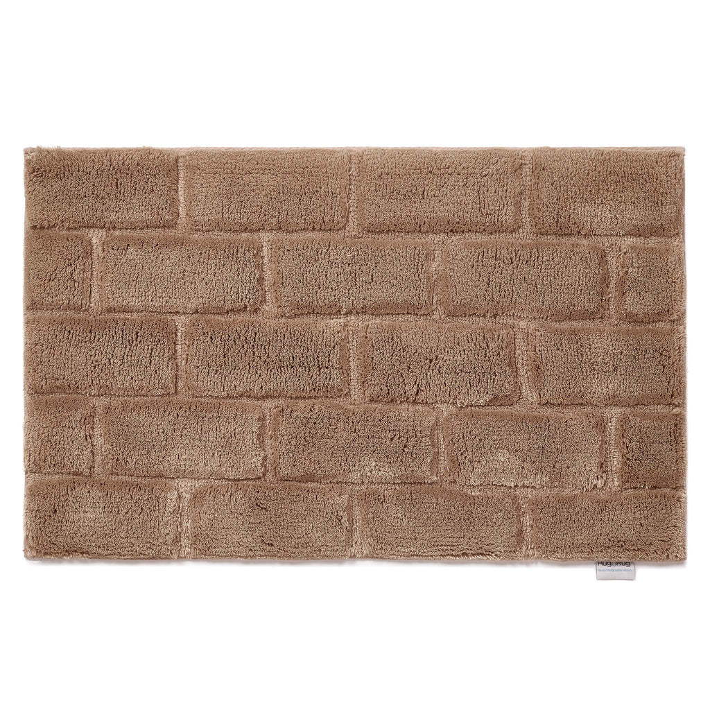 Bamboo Brick Cappuccino Bathmat 1