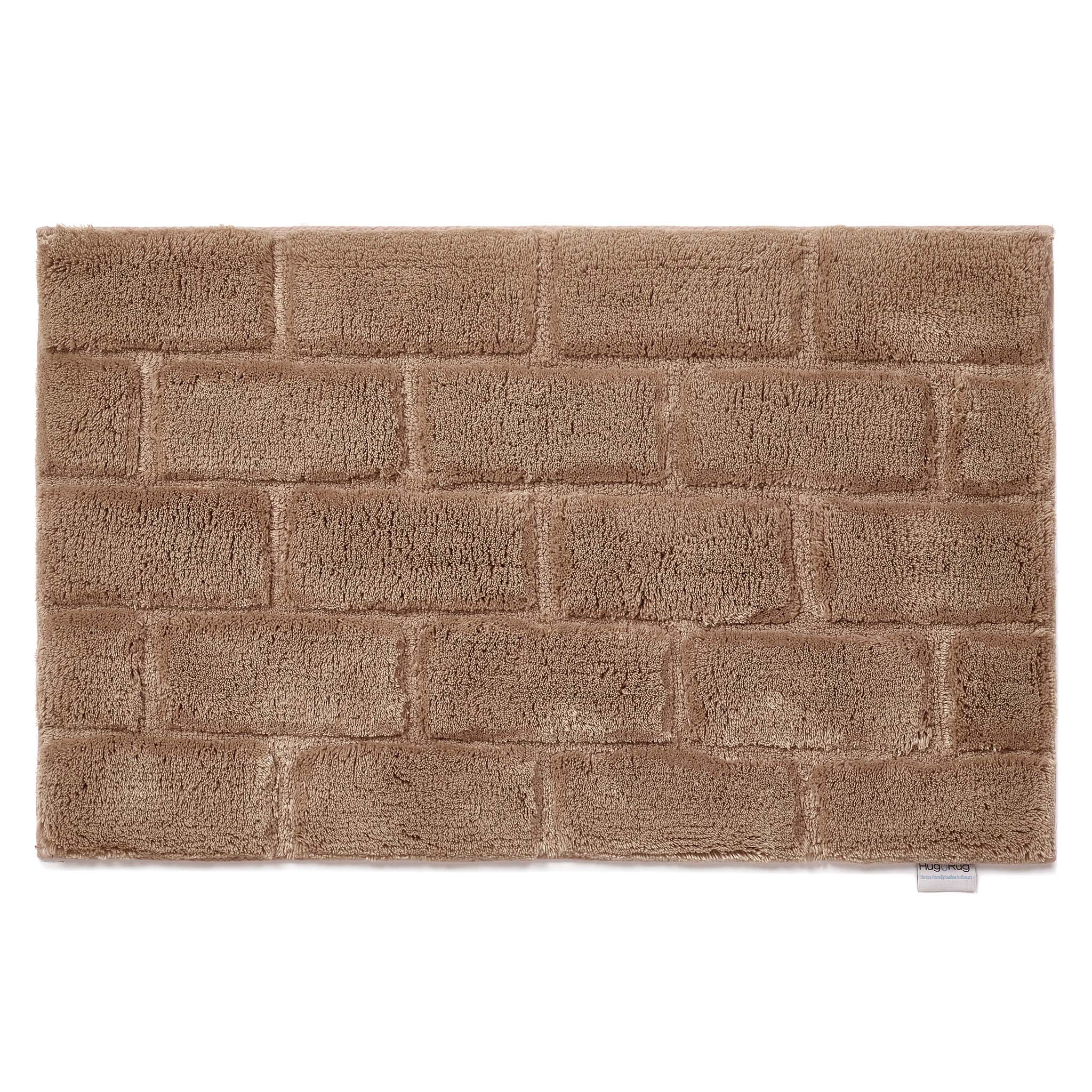 Bamboo Brick Cappuccino Bathmat 1