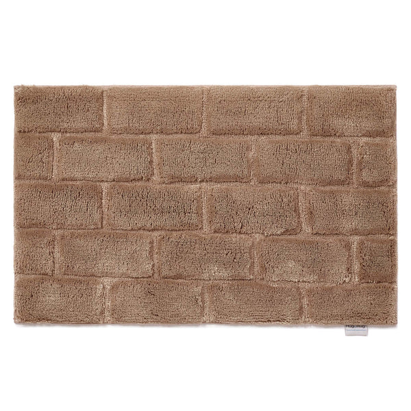 Bamboo Brick Cappuccino Bathmat 1