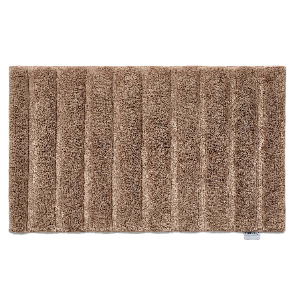 Bamboo Stripe Cappuccino Bathmat 1