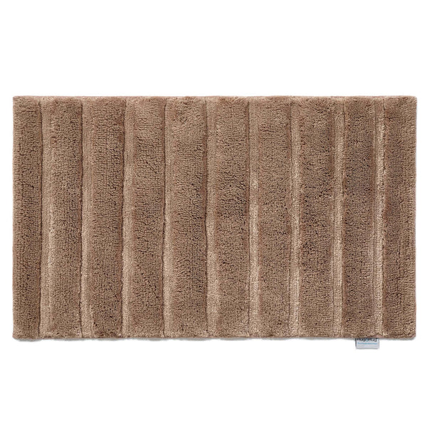 Bamboo Stripe Cappuccino Bathmat 1