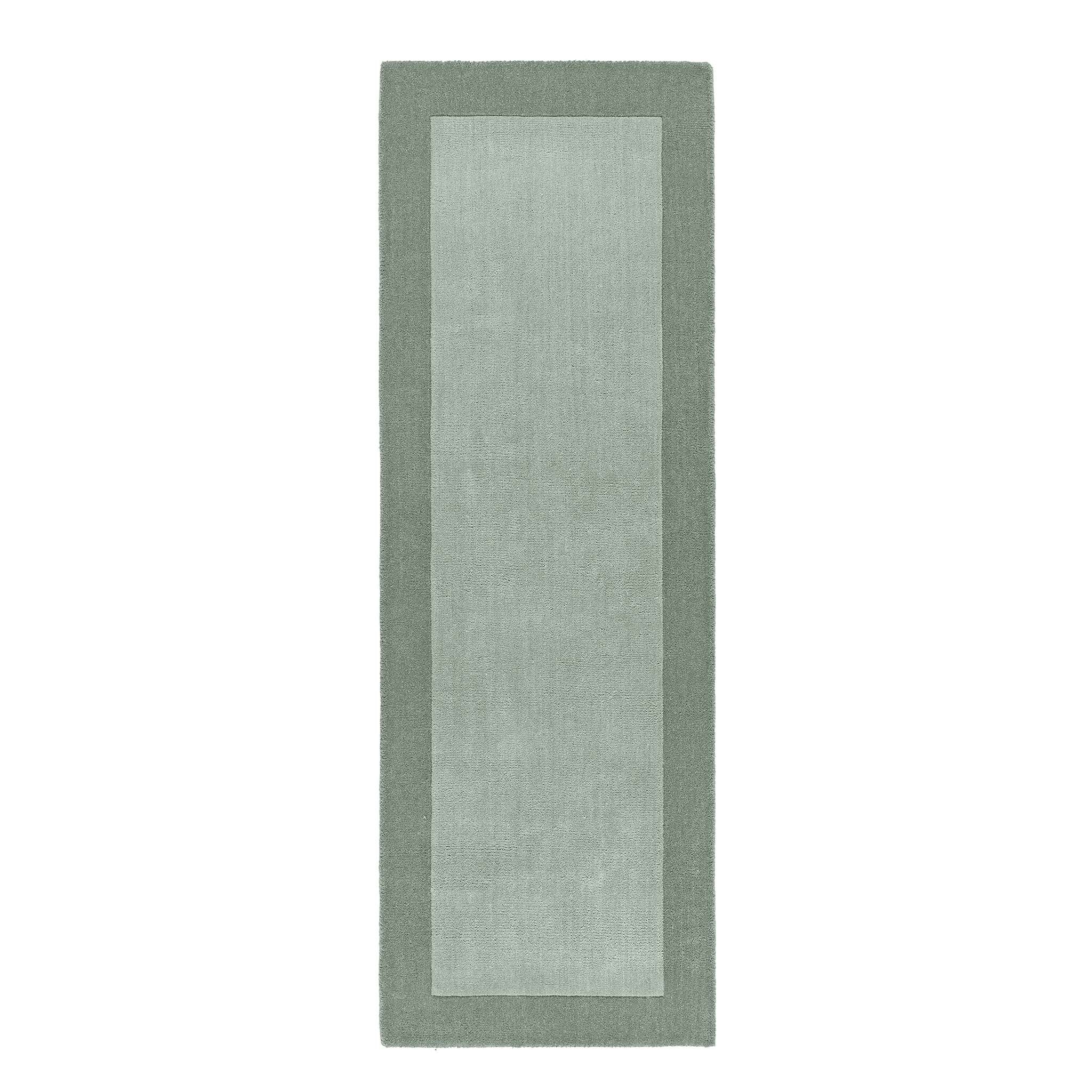 Borders Wool Runner Sage Green 7