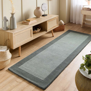 Borders Wool Runner Sage Green 3