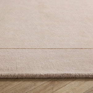 Borders Wool Rug Natural 7