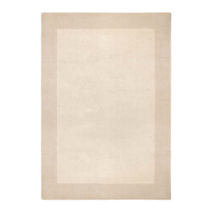 Borders Wool Rug Natural 1