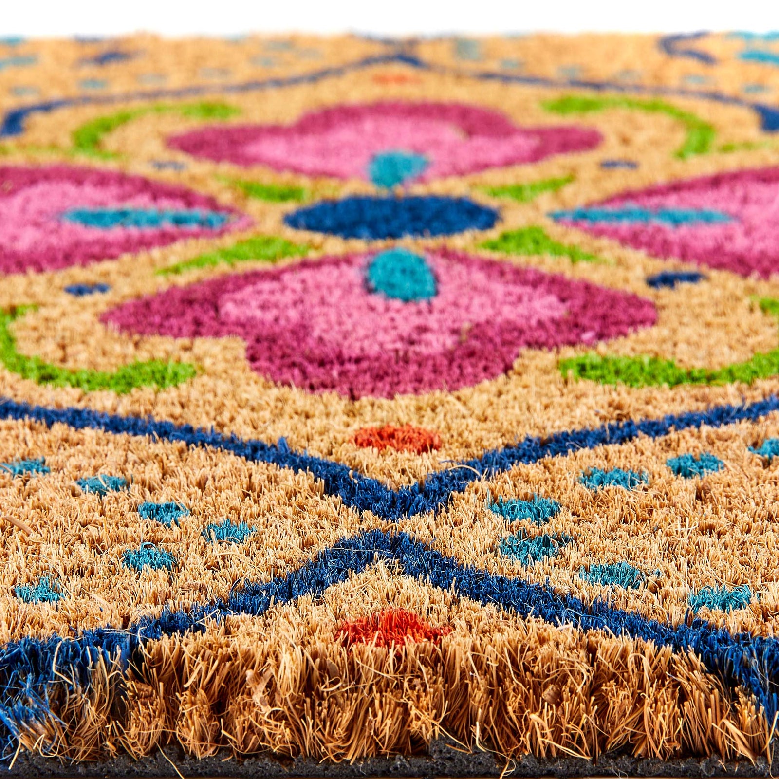 Bright Tile Coir Doormat 3