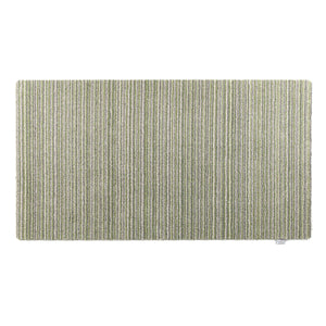 Candy Green Striped Washable Doormat 8