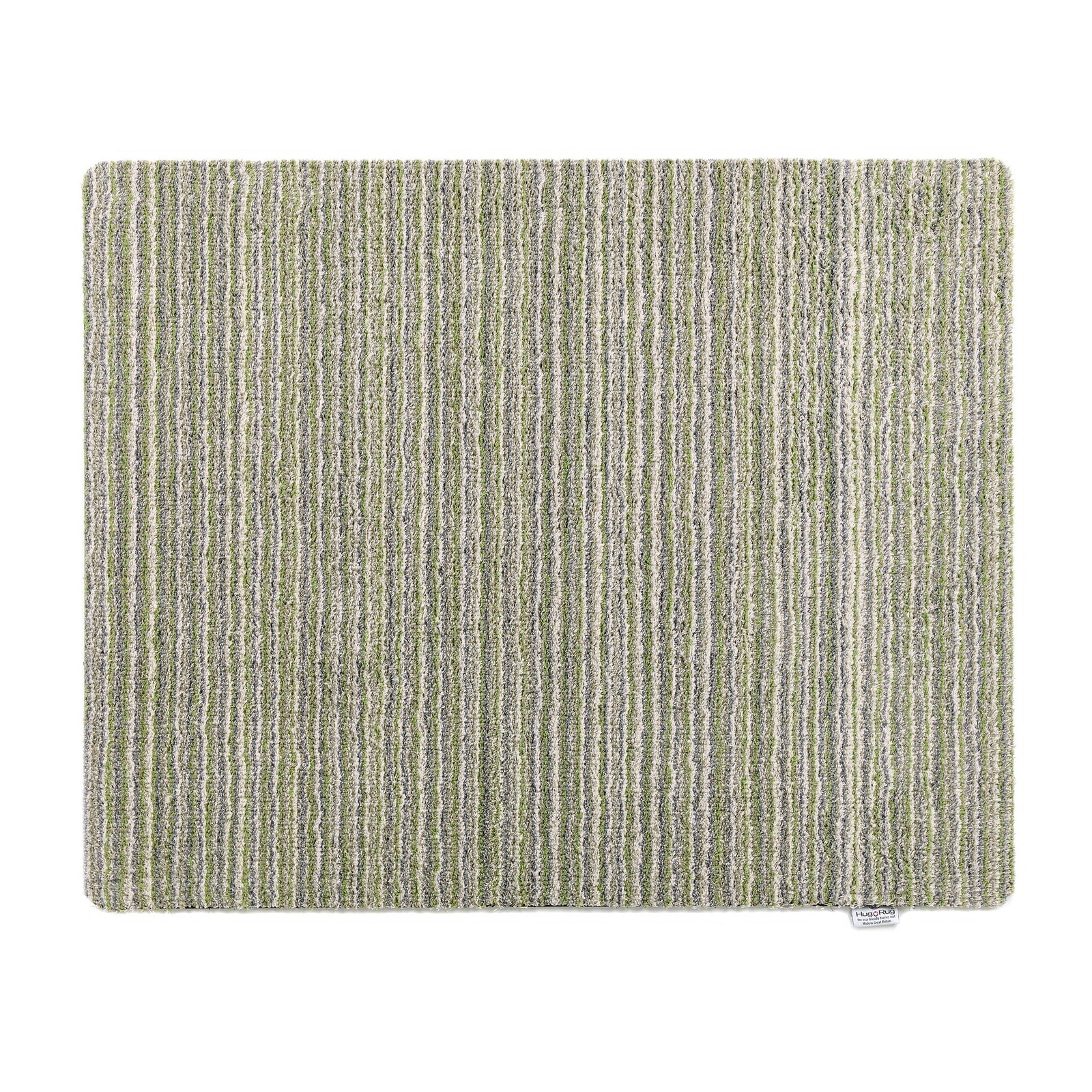 Candy Green Striped Washable Doormat 7