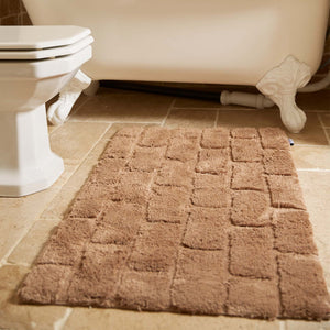 Bamboo Brick Cappuccino Bathmat 2