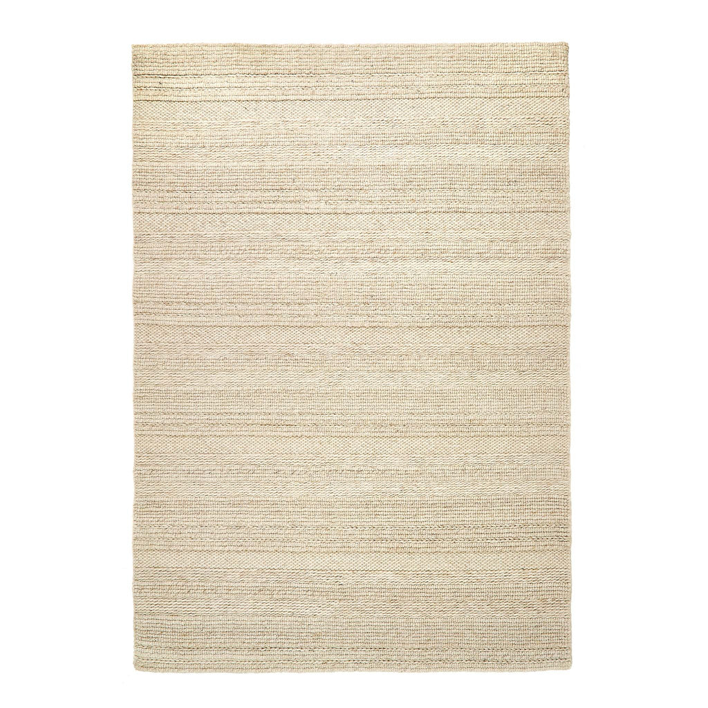 Chunky Knit Rug Cream 1