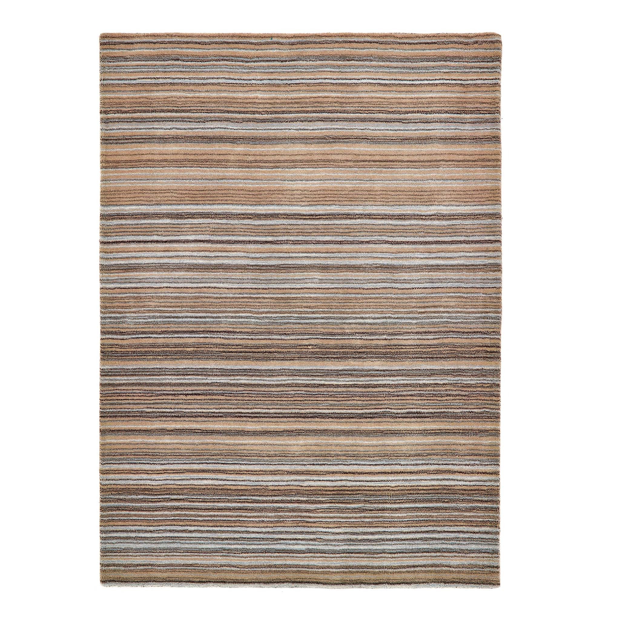 Fine Stripes Rug Beige 1