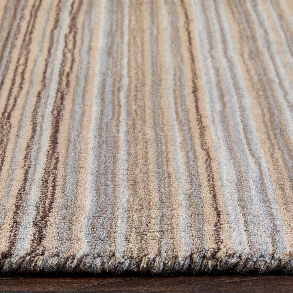 Fine Stripes Rug Beige 4