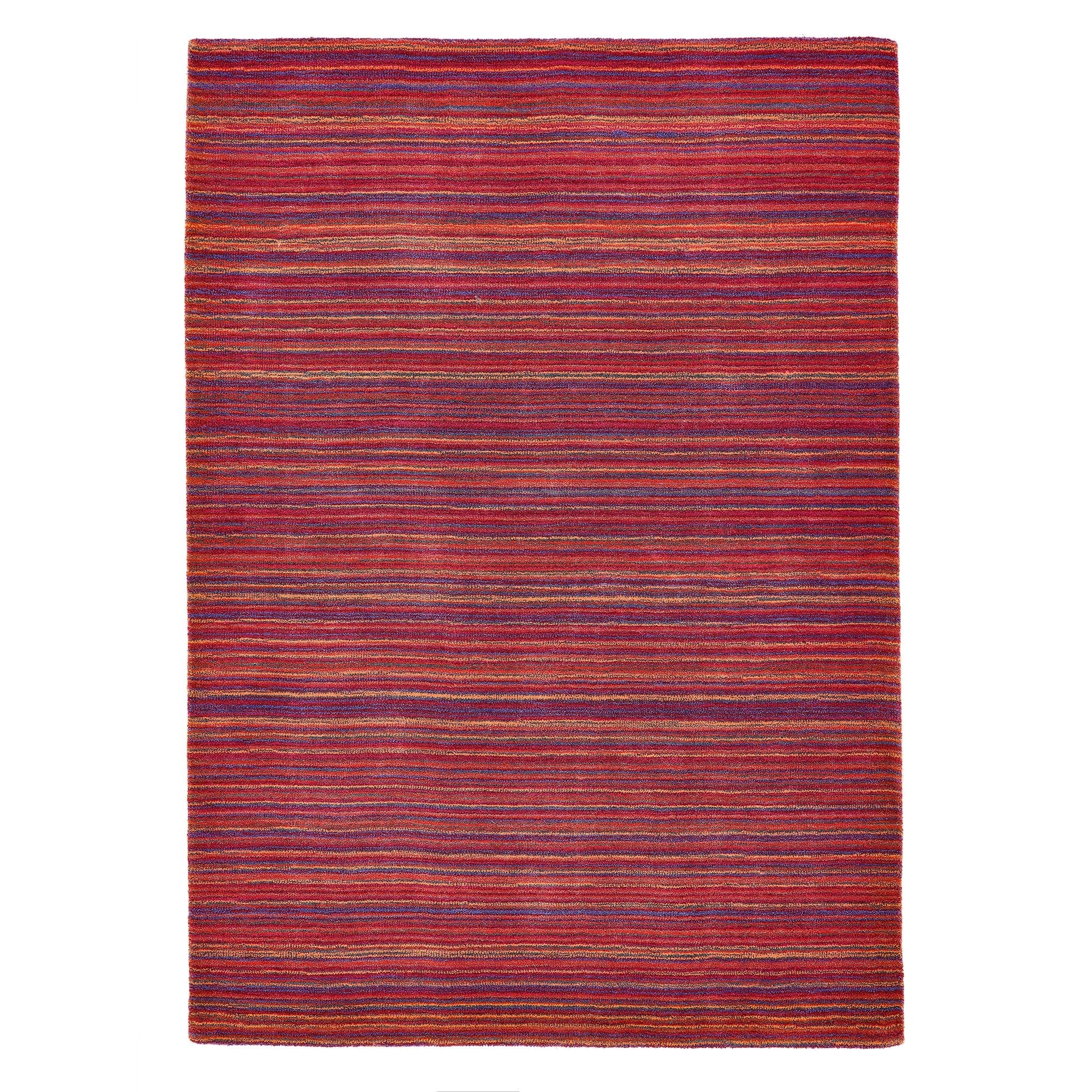 Fine Stripes Rug Purple/Pink 1