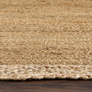 Jute Border Rug Natural White 6