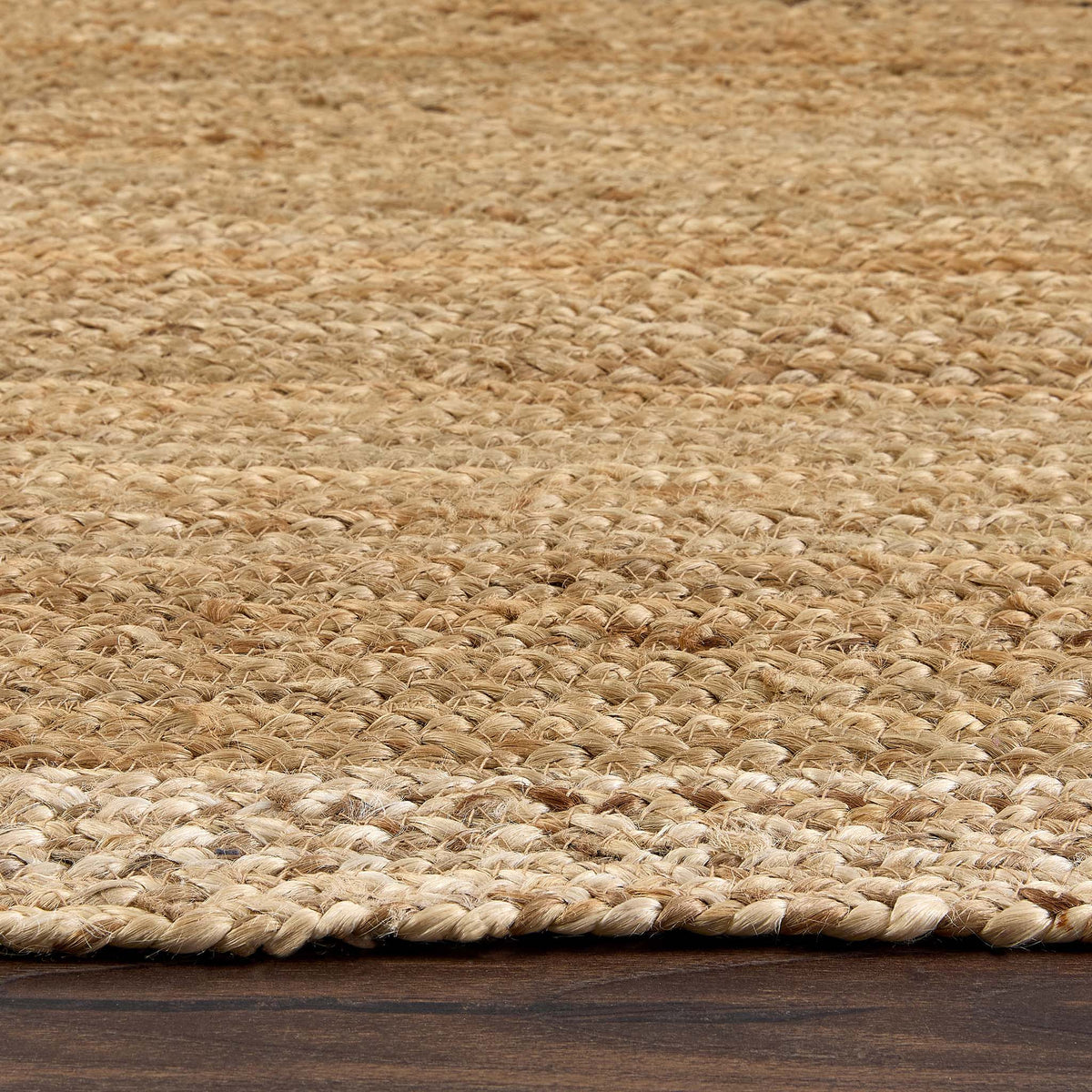 Jute Border Rug Natural White 6