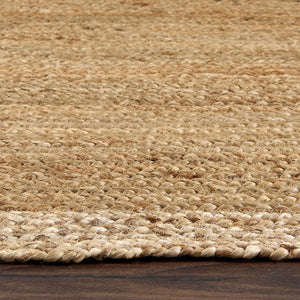 Jute Border Rug Natural White 6