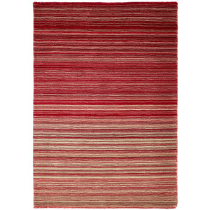 Fine Stripes Rug Red 1