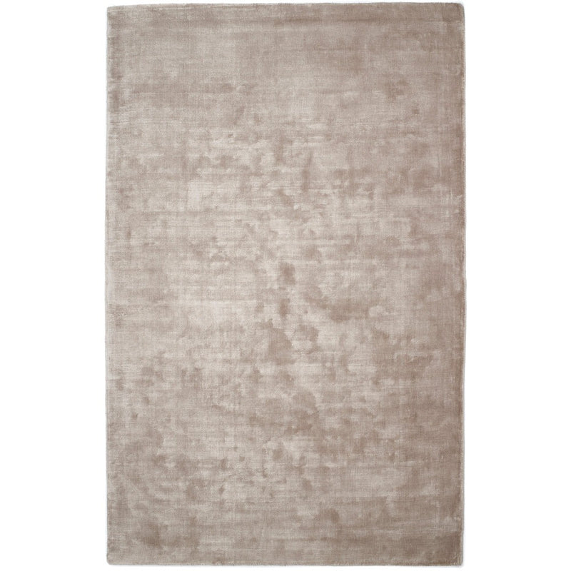 Karma Mink Rug made from 100% viscose, featuring different shades of brown and cream.