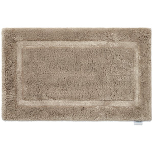Bamboo Border Latte Bathmat 1