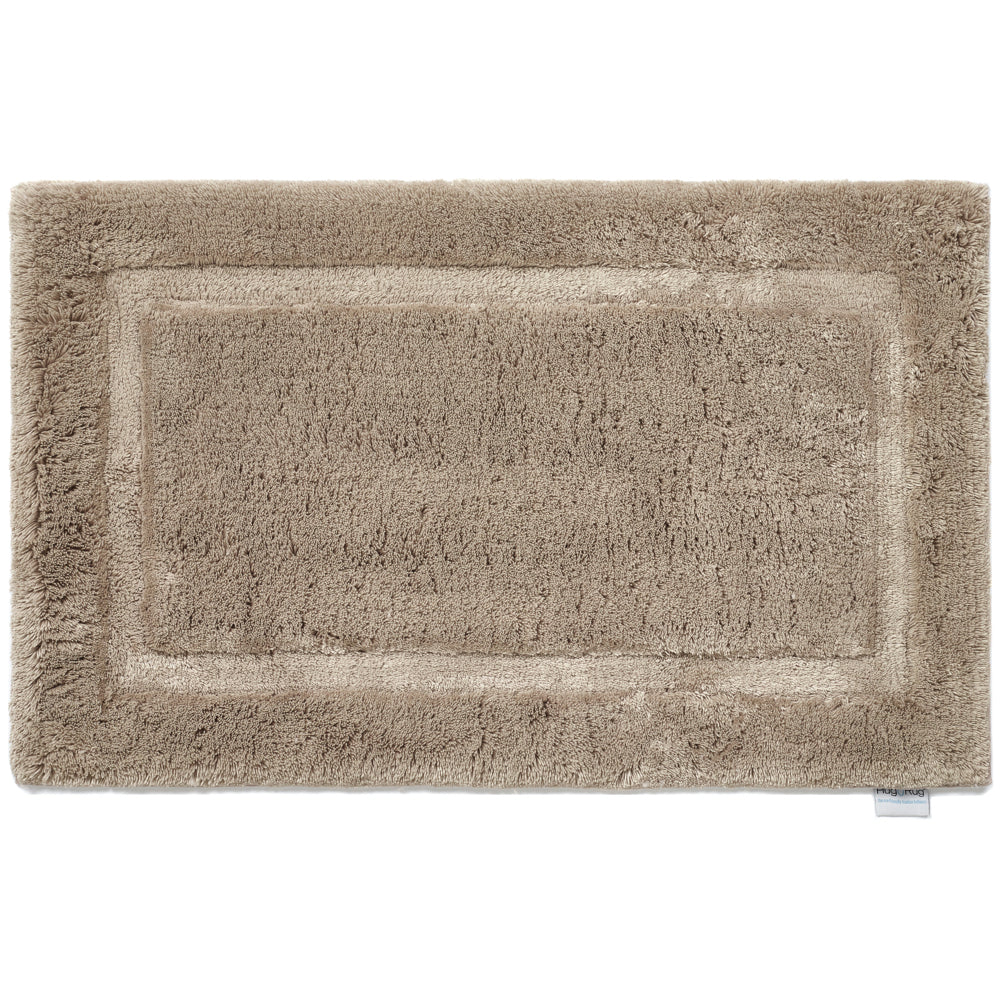 Bamboo Border Latte Bathmat 1