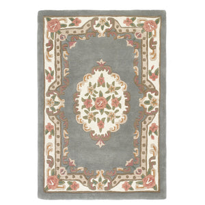 Shensi Aubusson Rug in Grey 1